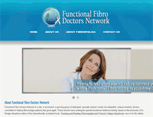 Tablet Screenshot of functionalfibrodoctors.com